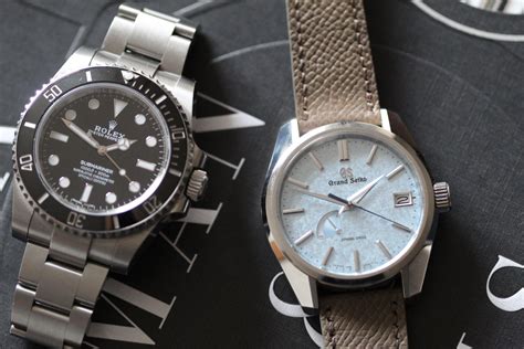 grand seiko better than rolex.